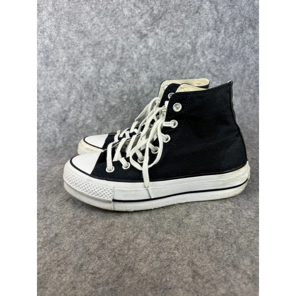 Converse Chuck Taylor All Star‎ Platform High Black Sz 6